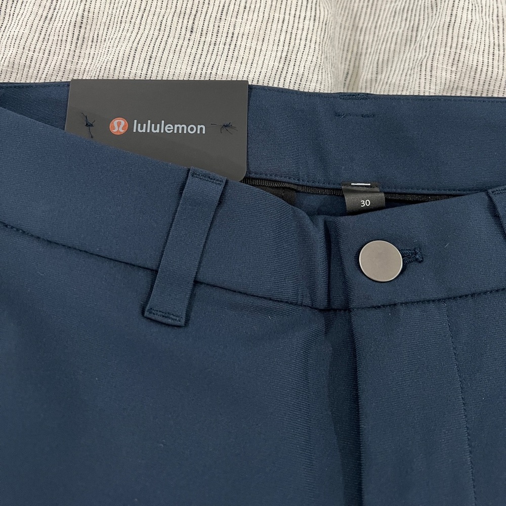 Mens Lululemon Commission Slim-Fit Pant Navy 30x32 - Brand New W Tags